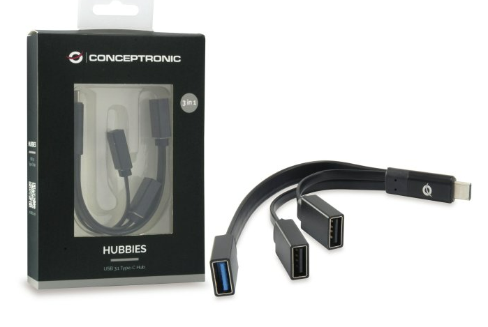 Hub Usb 3.1 Tipo C Conceptronic Hubbies