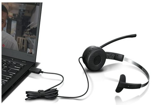 Headset Usb Lenovo 100