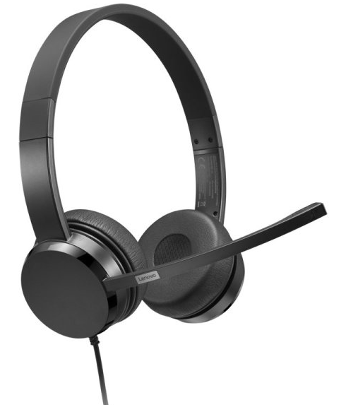 Headset Usb Lenovo Wired Stereo