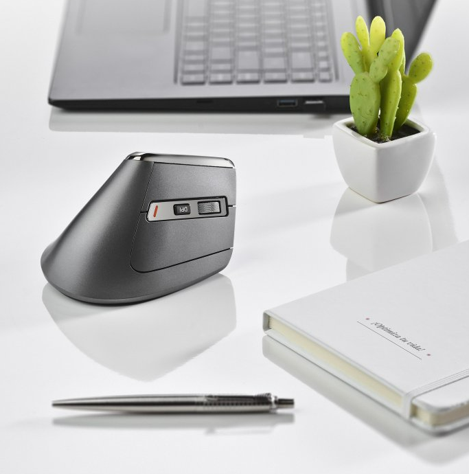 Mouse Ngs Wireless Ergo Gaming Rgb Evo Karma Vertical