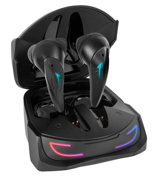 Auricular Intrauditivo Bluetooth Mars Gaming Black/White