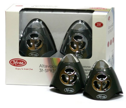 [ZONA BCN] Altavoces 2.0 3free 2w+2w Negro