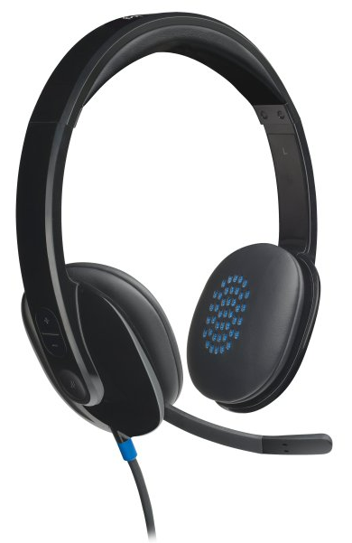 Headset Usb Logitech Audio De Alto Rendimiento