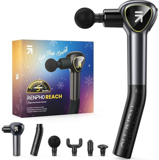 Pistola De Masaje Muscular Renpho Reach