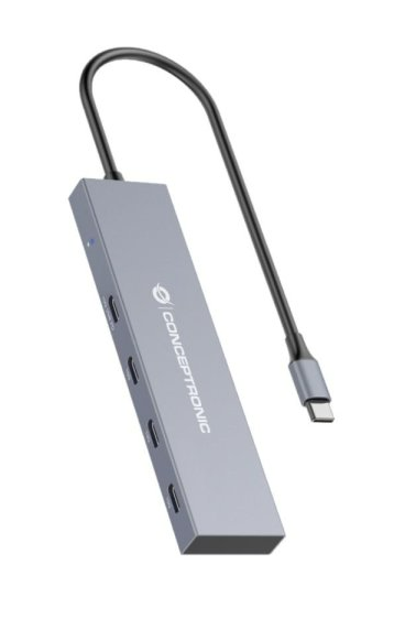 Hub Usb 3.2 Conceptronic Hubbies14g 4 Puertos Usb-c