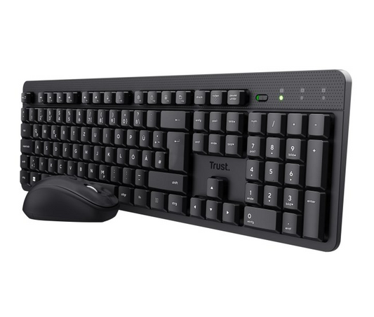 Teclado Y Mouse Trust Wireless Silencioso