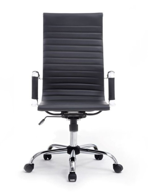 Silla De Oficina Equip Respaldo Alto Recubrimiento Pu de Alta Calidad