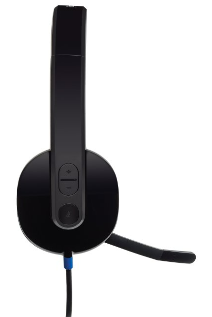 Headset Usb Logitech Audio De Alto Rendimiento