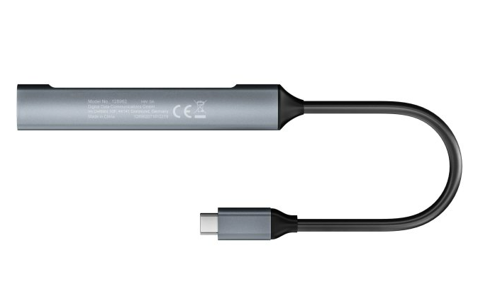 Hub Usb-c 3.2 Equip Life 2 Usb 2.0 + Usb 3.0 + Usb-c Carcasa De Aluminio