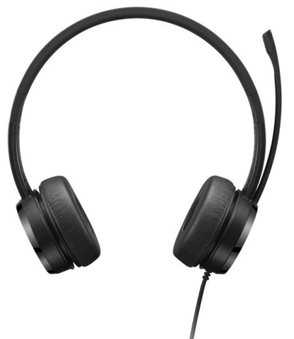 Headset Usb Lenovo Wired Stereo