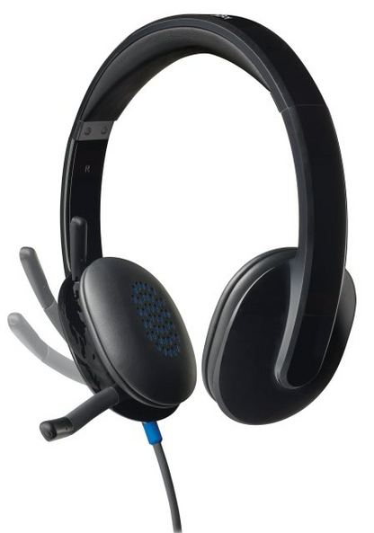 Headset Usb Logitech Audio De Alto Rendimiento
